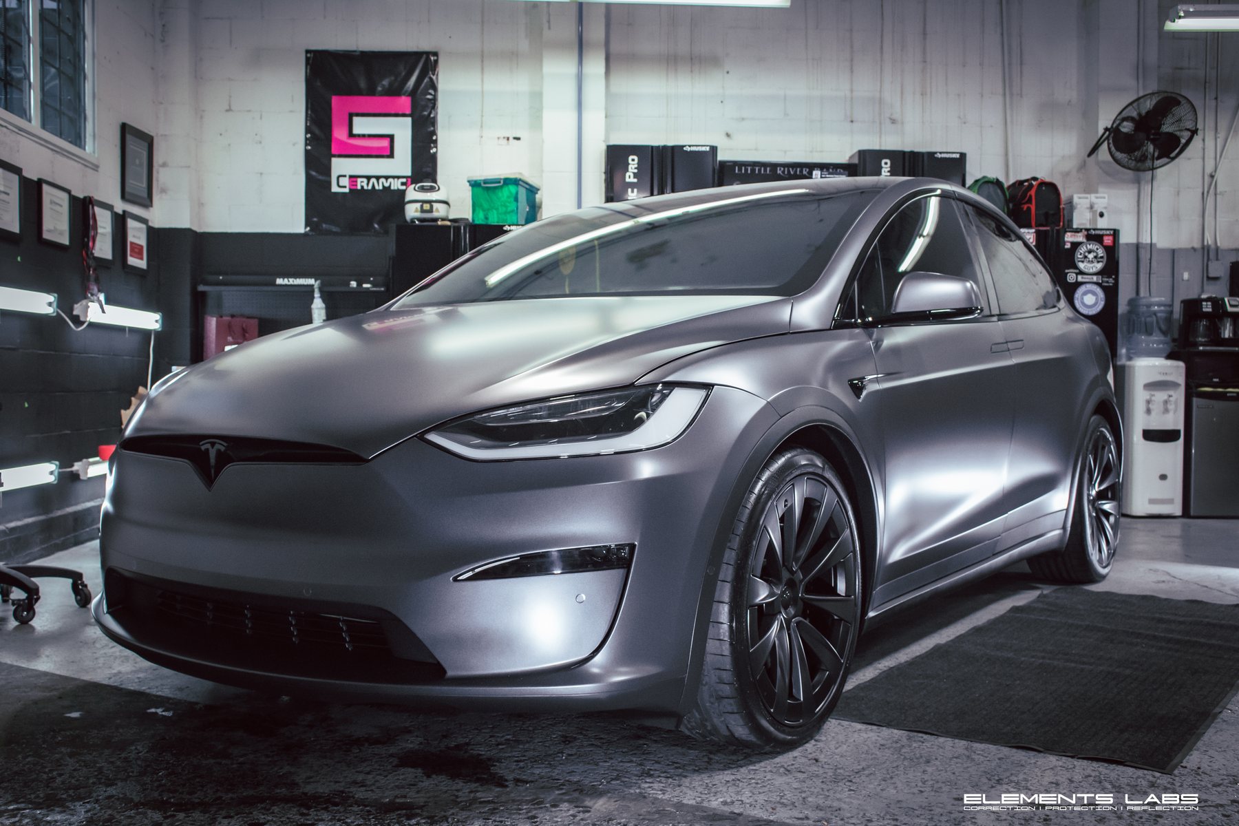 2022 Tesla Model Y Long Range AWD Ultimate Armour front result at Elements Labs
