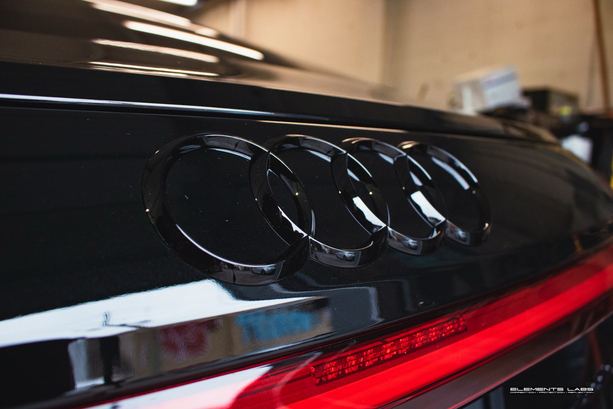 Front detail of a 2025 Audi e-tron GT with front bumper PPF and Ceramic Pro Ultimate ION