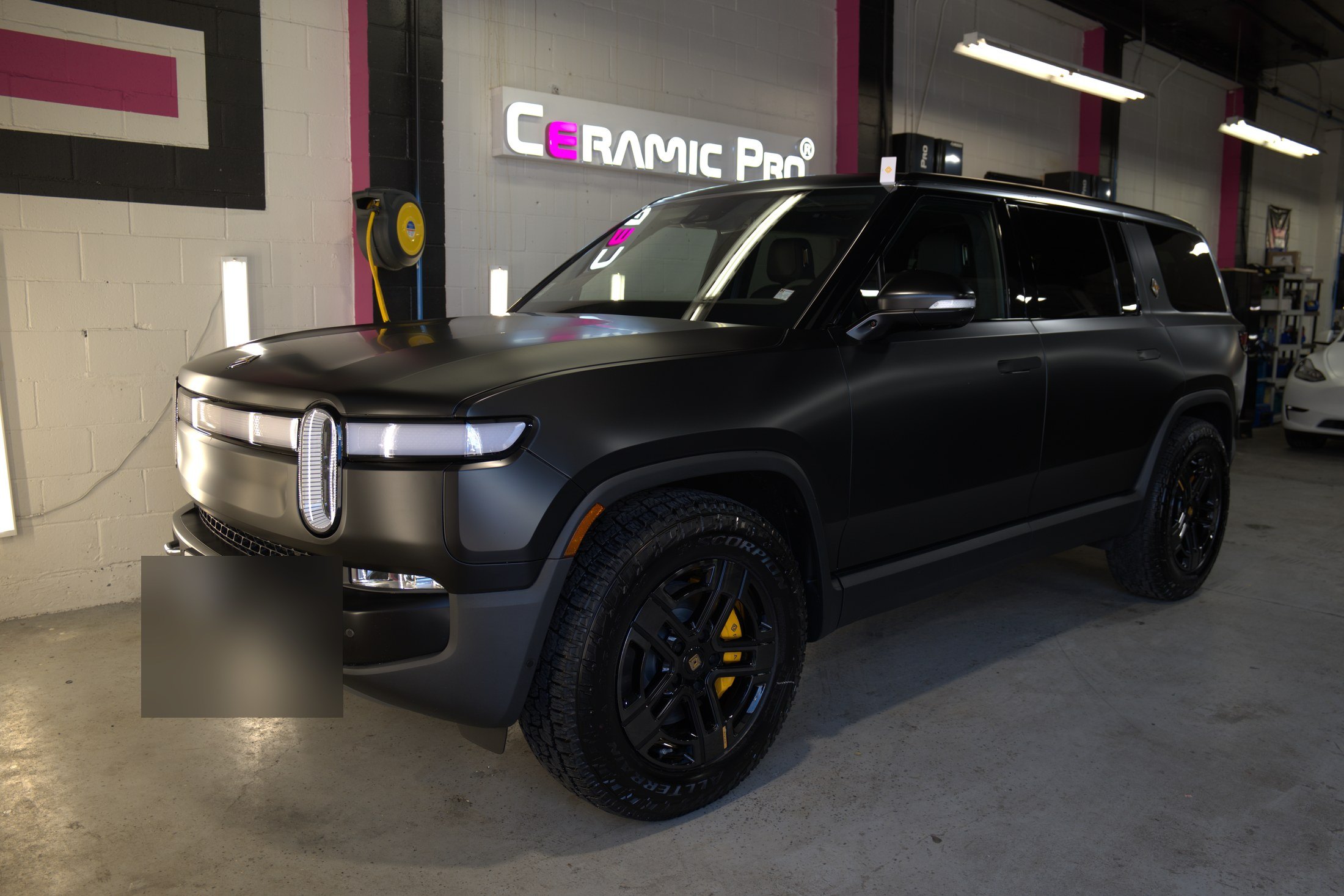 2024 Rivian SUV with satin PPF at Elements Labs Vancouver