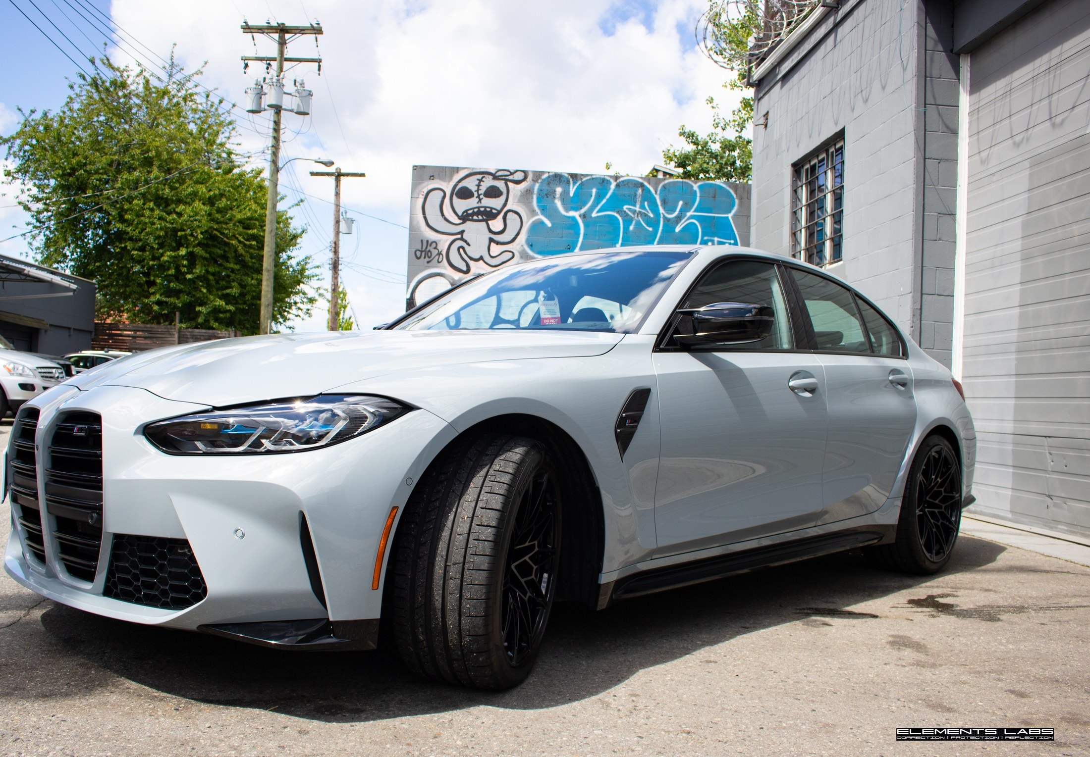 2024 BMW i4 Gran Coupe eDrive40 M Sport after Graphene Revivify at Elements Labs Vancouver